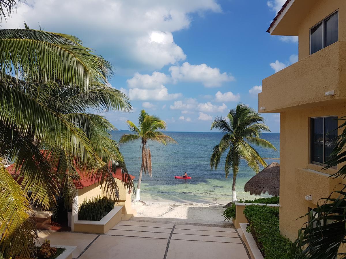 Suite frente al Mar Cancún Exterior foto